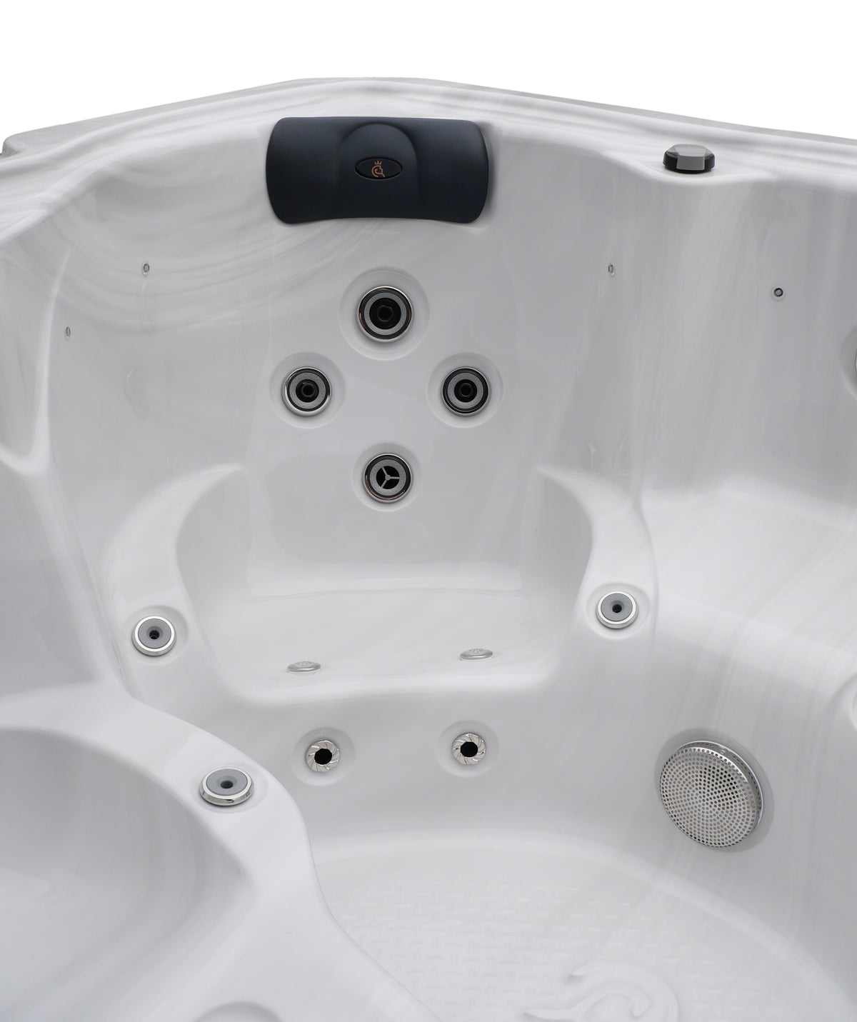 Self-cleaning whirlpool tub LUCERNE