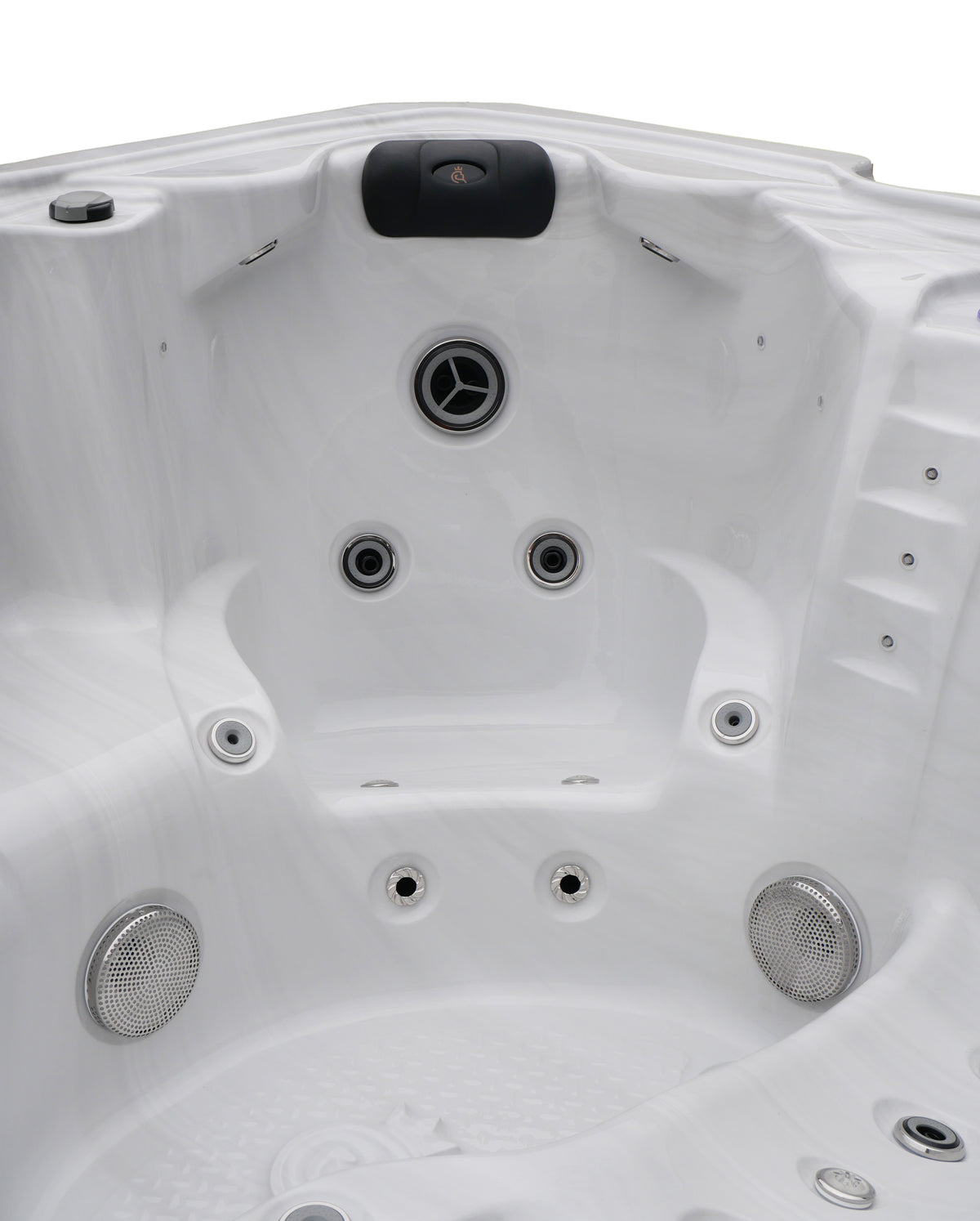 Self-cleaning whirlpool tub LUCERNE