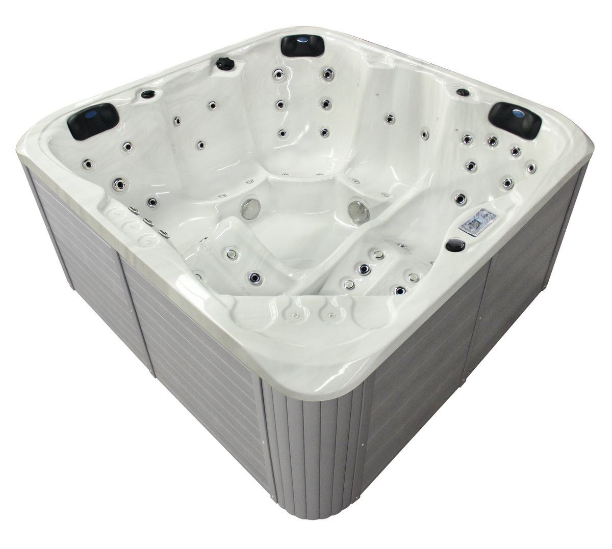 Self-cleaning whirlpool TOSKANA