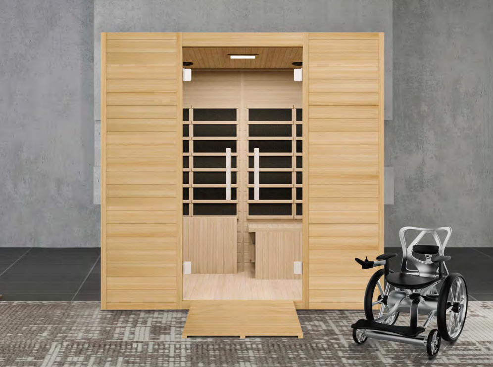 Infrared cabin for wheelchair users CURA