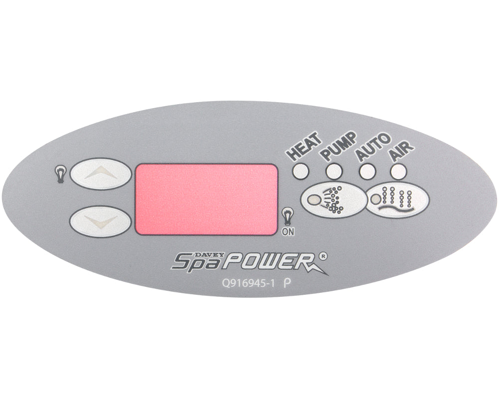 SpaPower SP601 sticker