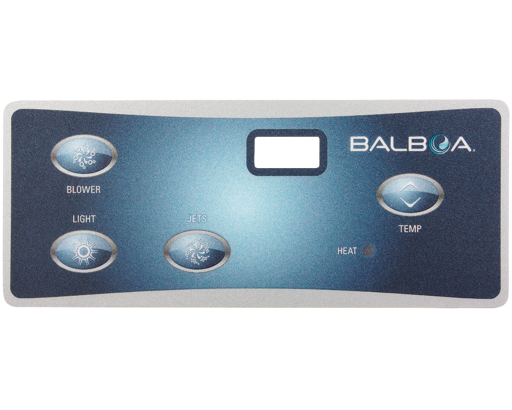 Balboa VL404 control panel sticker